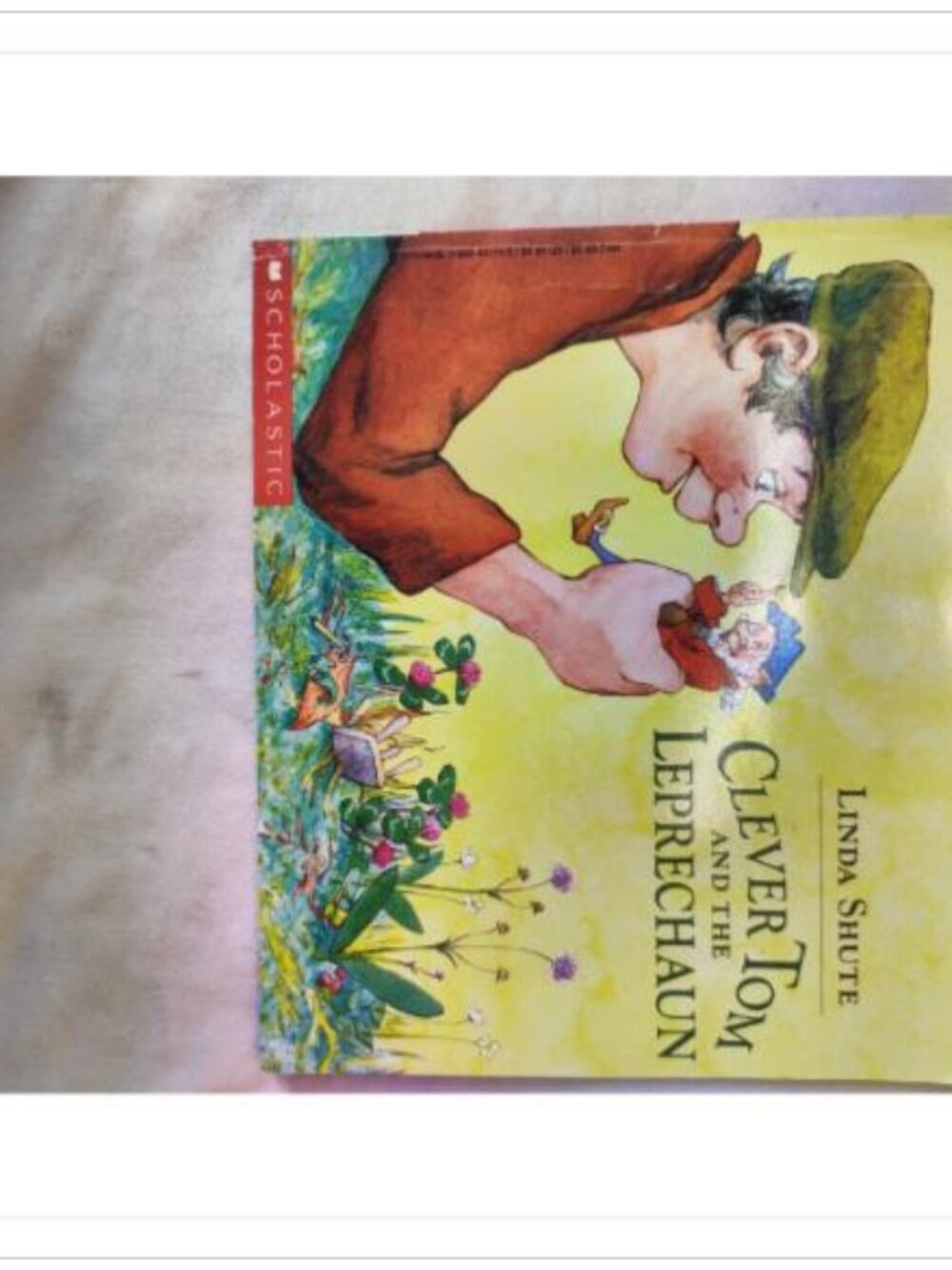 Clever Tom and the Leprechaun Irish Folklore Childrens Picture 1st 1990 PB